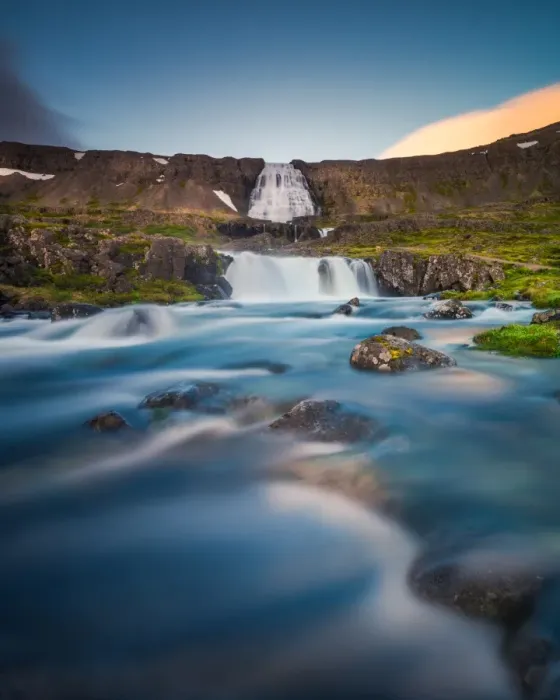 Framed Print : Dynjandi waterfall Framed Print : Dynjandi waterfall