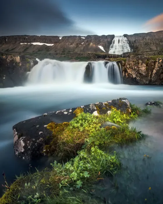 Framed Print : Dynjandi waterfall Framed Print : Dynjandi waterfall