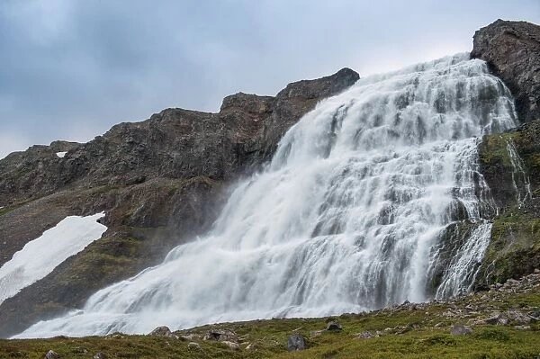 dynjandi waterfall at North Iceland