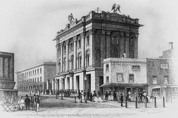Eagle Tavern. The Eagle Tavern on City Road London, circa 1845