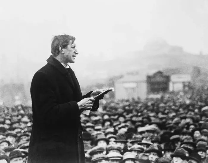 Framed Print : Eamon De Valera Speaking Framed Print : Eamon De Valera Speaking