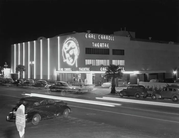 Framed Print : Earl Carroll Theatre, Sunset Boulevard Framed Print : Earl Carroll Theatre, Sunset Boulevard