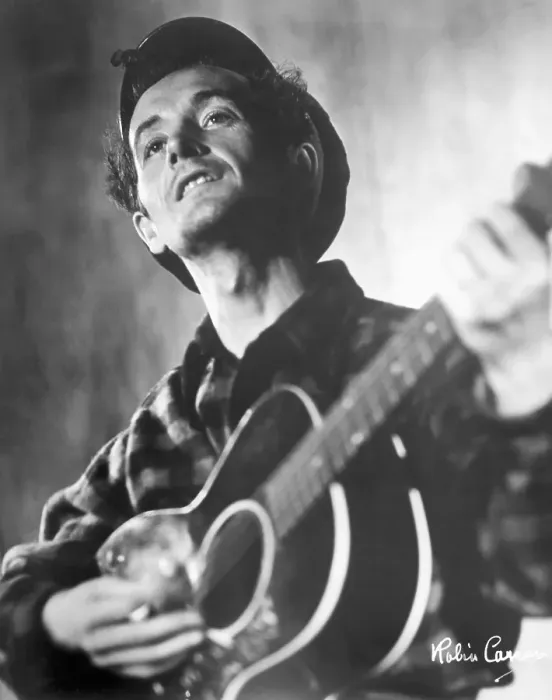 Framed Print : Early 1940s, New York City, Woody Guthrie Framed Print : Early 1940s, New York City, Woody Guthrie