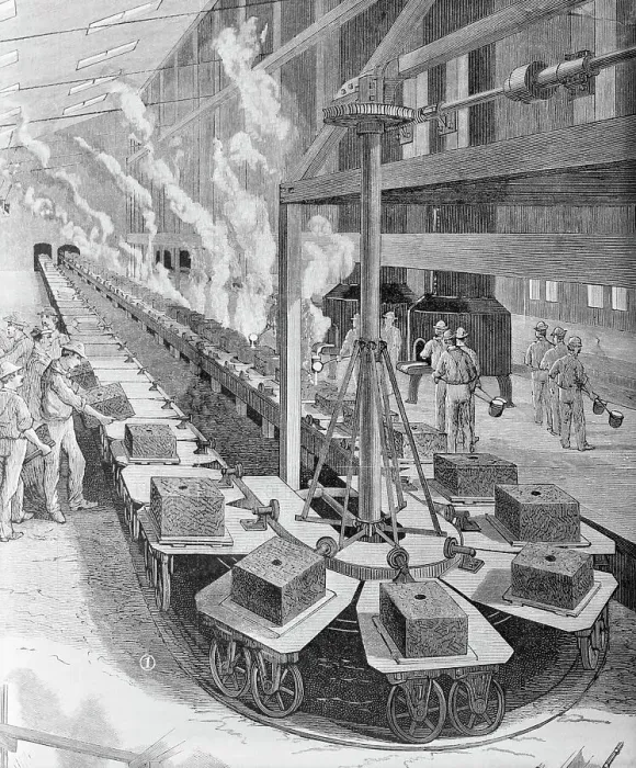 Framed Print : Early Assembly Line At Westinghouse Framed Print : Early Assembly Line At Westinghouse