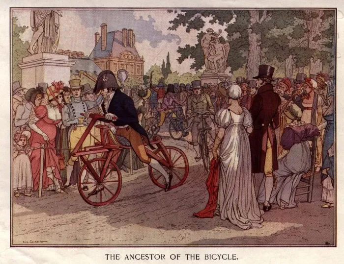 Framed Print : Early Bicycle