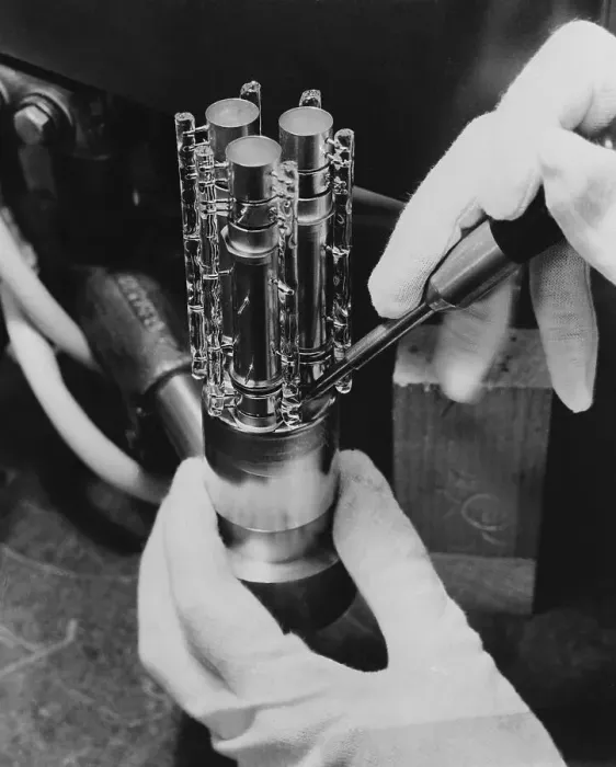Framed Print : Early Color Tv Production Framed Print : Early Color Tv Production