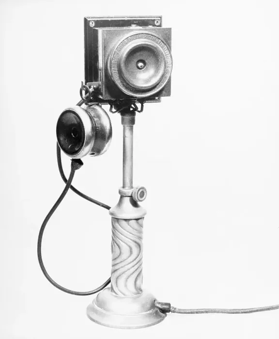 Framed Print : Early Desk Telephone Framed Print : Early Desk Telephone