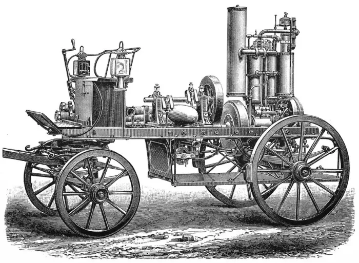 Framed Print : Early fire engine Framed Print : Early fire engine