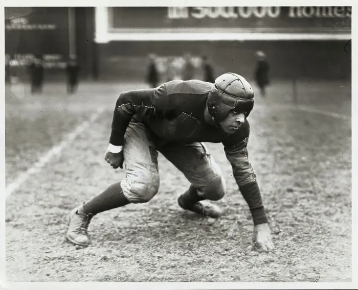 Framed Print : Early Football Captain of Howard University Framed Print : Early Football Captain of Howard University