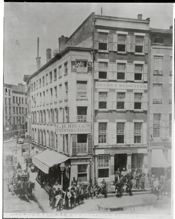 Framed Print : Early Hanover Square Framed Print : Early Hanover Square