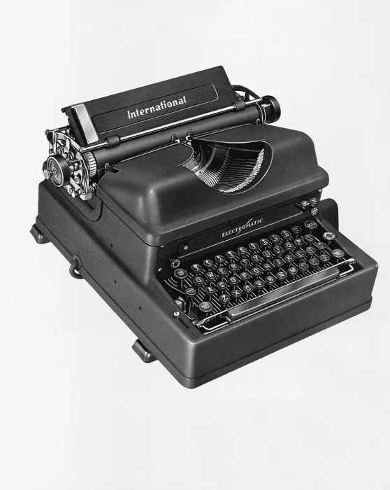 IBM タイプライター Early IBM Electromatic Typewriter Print. Art Prints, Posters