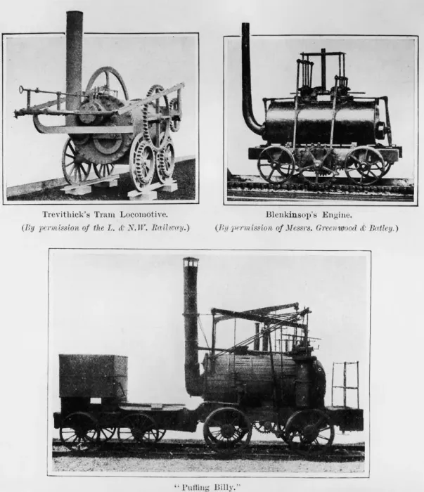 Framed Print : Early Locomotives Framed Print : Early Locomotives