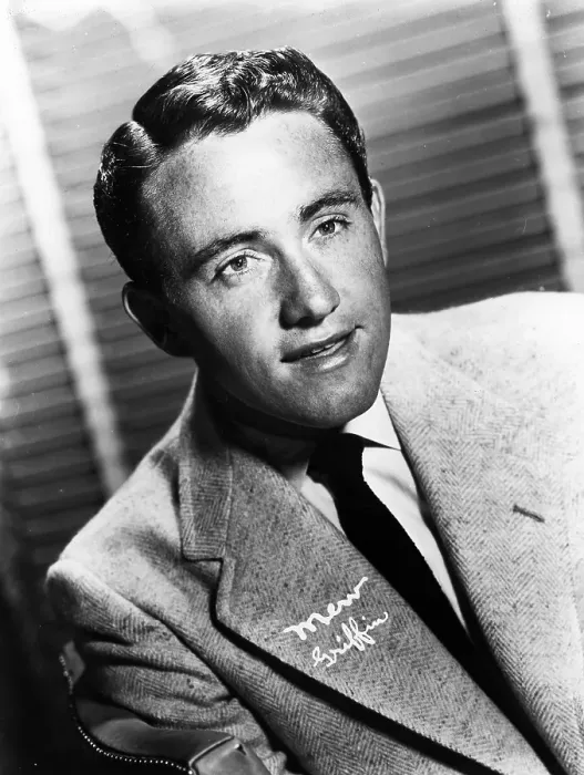 Framed Print : Early Merv Griffin Portrait