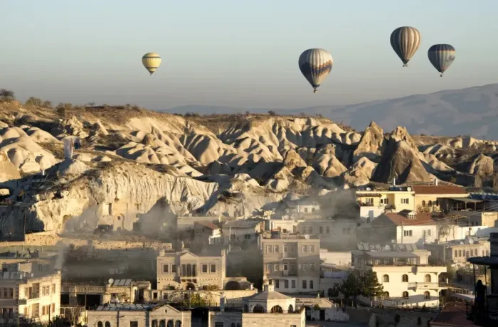 Framed Print : Early morning hot air ballons in Cappadocia Framed Print : Early morning hot air ballons in Cappadocia