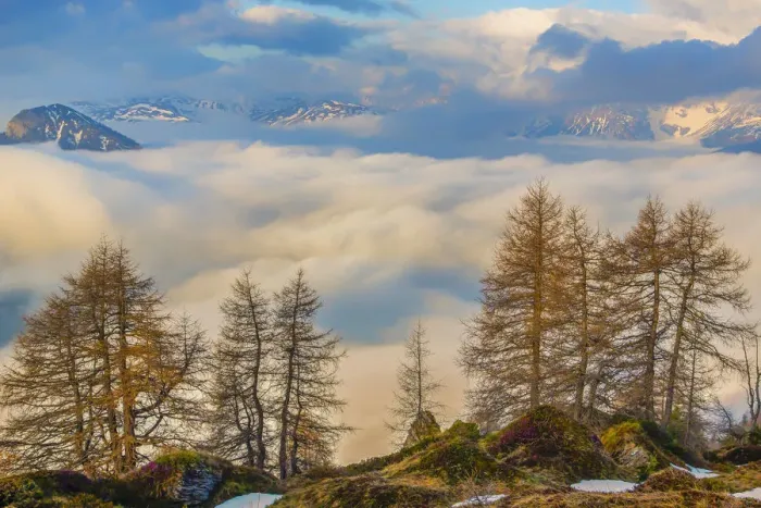 Framed Print : Early morning in the mountains, south view, Schmirntal on the way to Sumpfkopf, Tyrol, Austria Framed Print : Early morning in the mountains, south view, Schmirntal on the way to Sumpfkopf, Tyrol, Austria