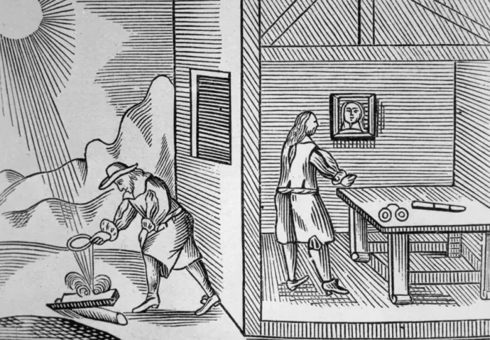 Framed Print : Early Optician Framed Print : Early Optician