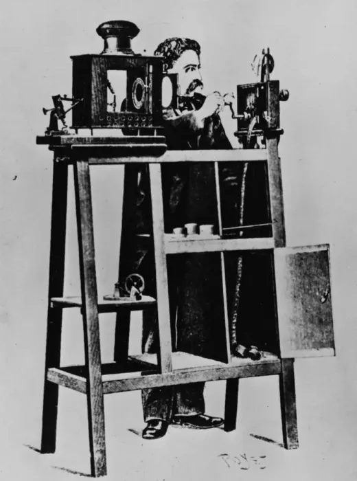 Framed Print : Early Projector Framed Print : Early Projector
