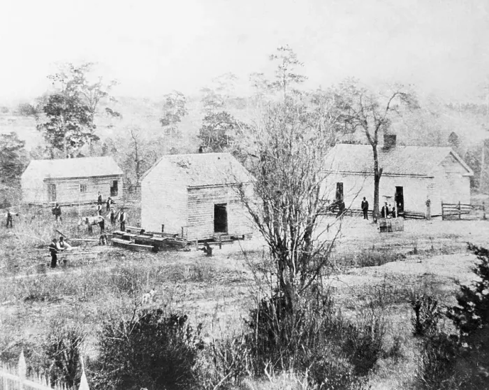 Framed Print : Early Site of Tuskegee Institute Framed Print : Early Site of Tuskegee Institute