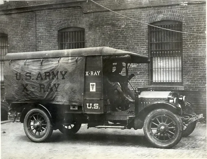 Framed Print : Early U.S. Army X-Ray Truck Framed Print : Early U.S. Army X-Ray Truck
