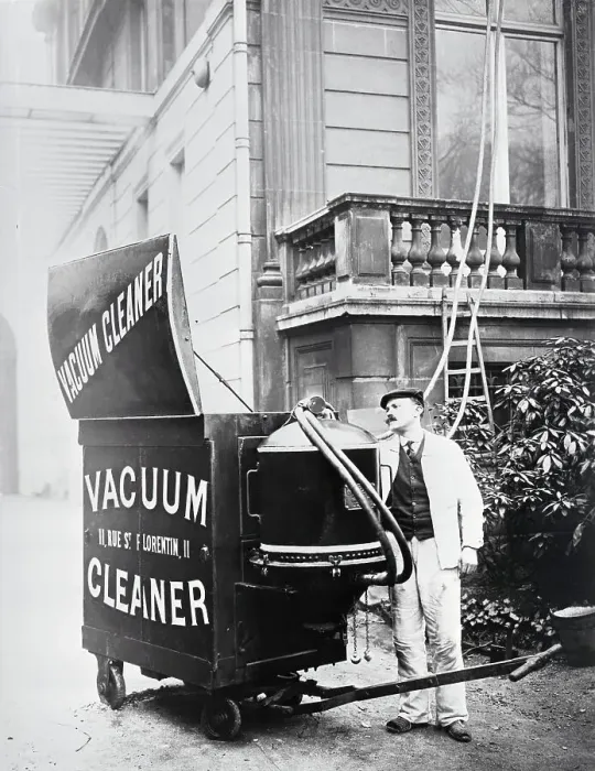 Framed Print : Early Version of a Vacuum Cleaner Framed Print : Early Version of a Vacuum Cleaner