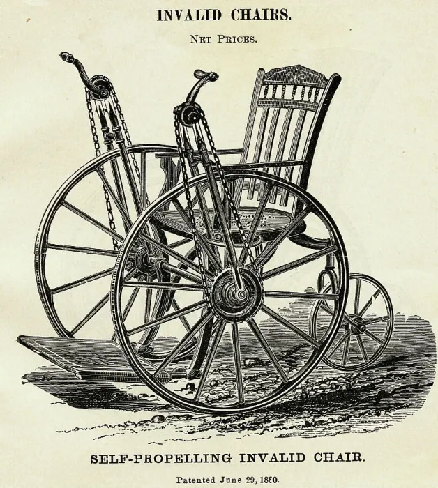 Framed Print : Early Wheelchair Framed Print : Early Wheelchair