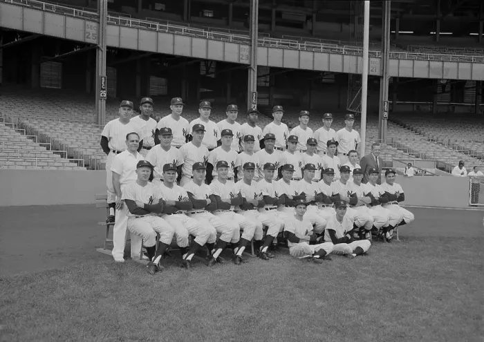 Framed Print : Early Yankee Players Framed Print : Early Yankee Players