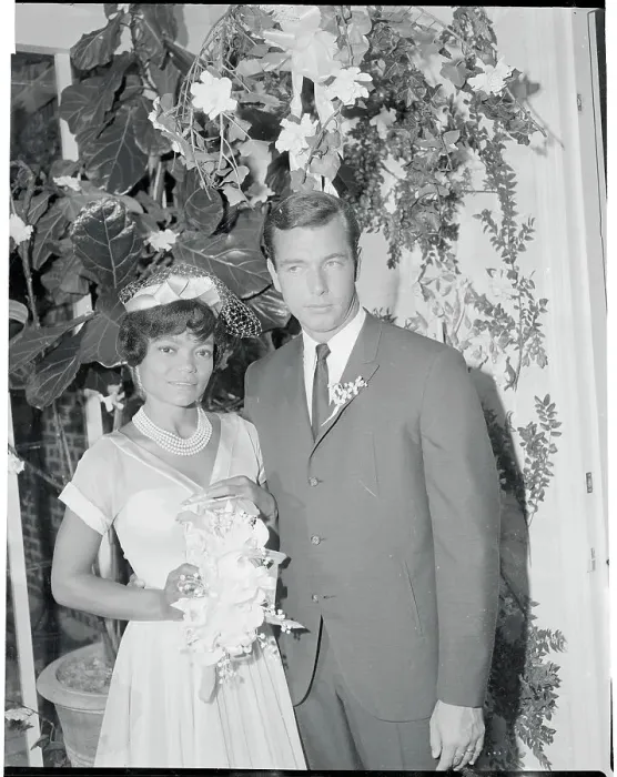 Framed Print : Eartha Kitt with Husband William O. McDonald Framed Print : Eartha Kitt with Husband William O. McDonald