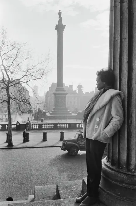 Framed Print : Eartha Kitt In Trafalgar Square