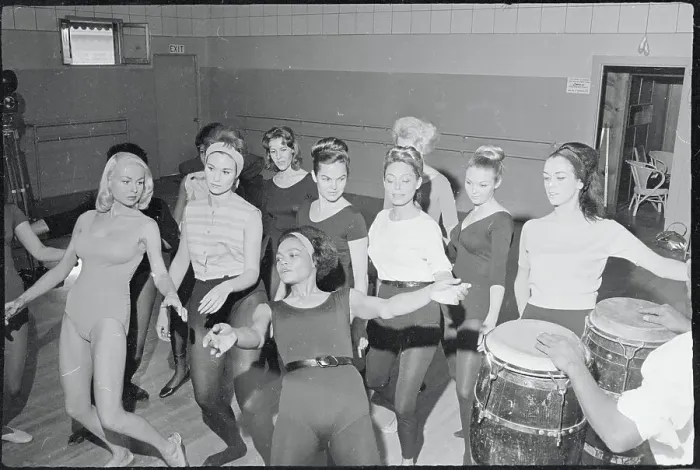 Framed Print : Eartha Kitt's Dance Class Framed Print : Eartha Kitt's Dance Class
