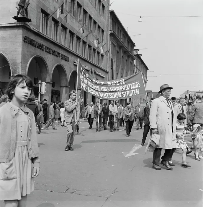 Framed Print : East Berlin May Day 1961 Framed Print : East Berlin May Day 1961