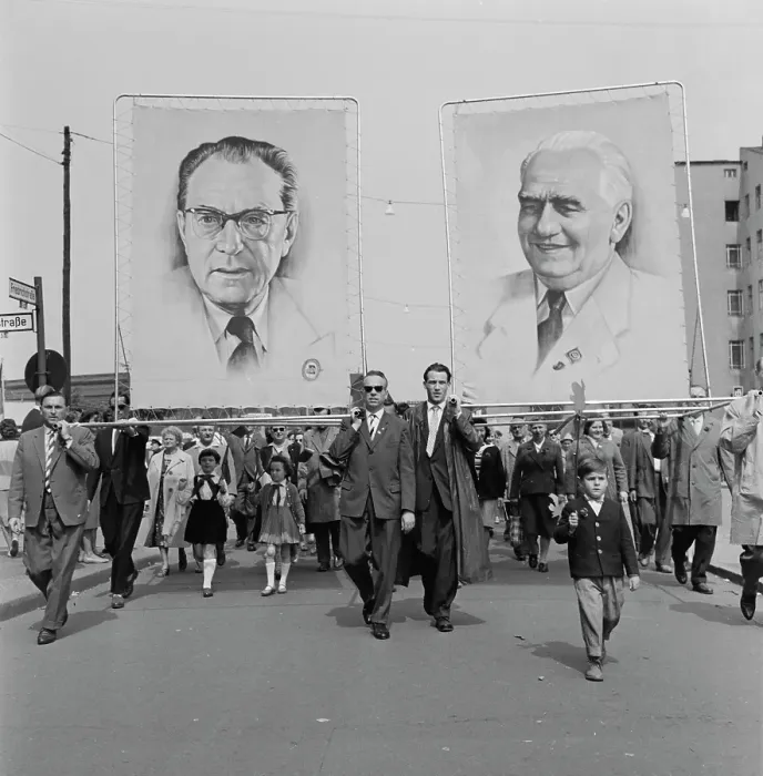 Framed Print : East Berlin May Day 1961 Framed Print : East Berlin May Day 1961