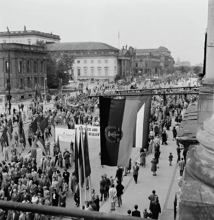 Framed Print : East Berlin May Day 1961 Framed Print : East Berlin May Day 1961
