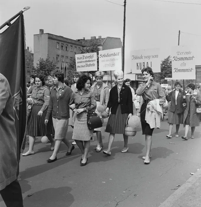 Framed Print : East Berlin May Day 1961 Framed Print : East Berlin May Day 1961