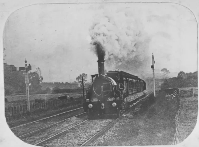 Framed Print : The East Coast Railway Victorian Express Framed Print : The East Coast Railway Victorian Express