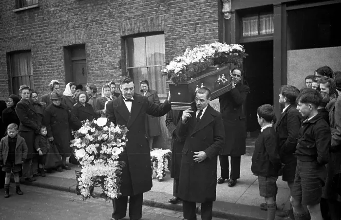 Framed Print : East End Funeral Framed Print : East End Funeral