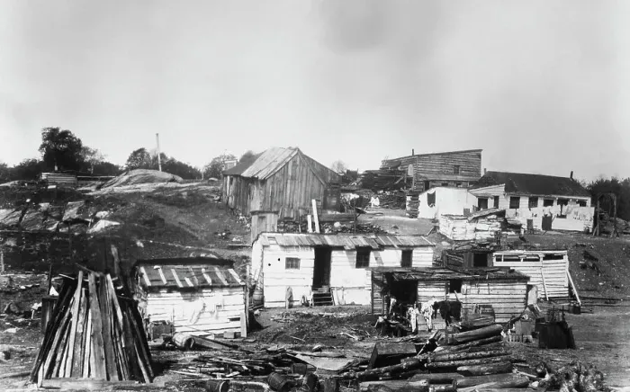 Framed Print : East Harlem Shantytown, 1894 Framed Print : East Harlem Shantytown, 1894