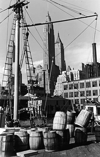 East River Docks & Lower Manhattan