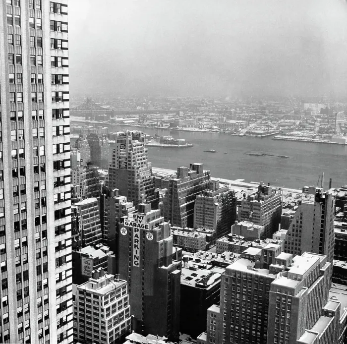 Framed Print : East River View Framed Print : East River View