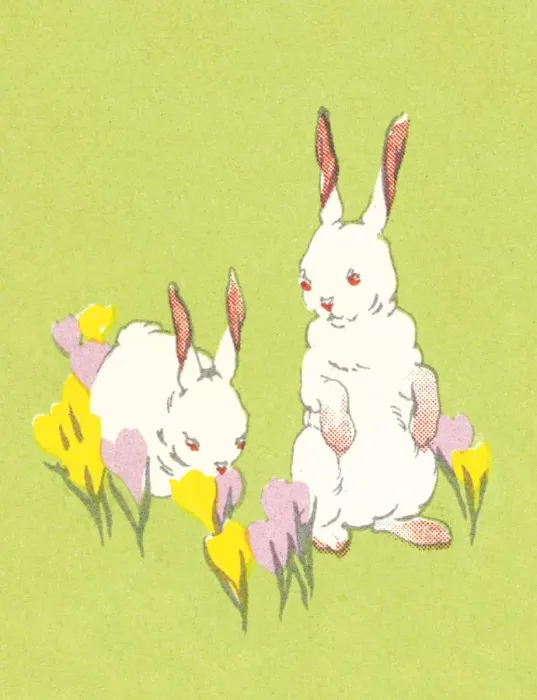Framed Print : Easter bunnies Framed Print : Easter bunnies