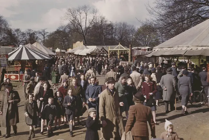 Framed Print : Easter Fair In Hampstead Framed Print : Easter Fair In Hampstead