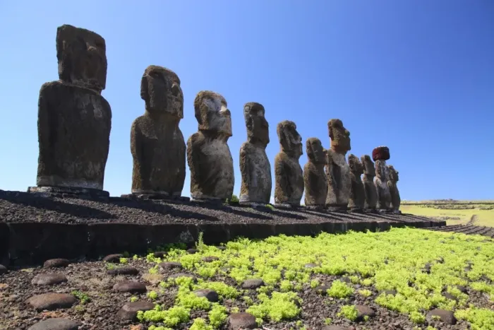 Framed Print : Easter Island, Ahu Tongariki Framed Print : Easter Island, Ahu Tongariki