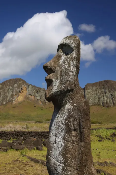 Framed Print : Easter Island, Ahu Tongariki, Moai Framed Print : Easter Island, Ahu Tongariki, Moai