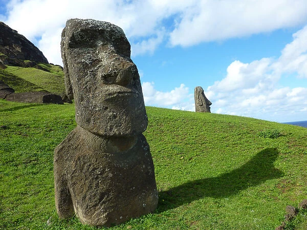 Easter Island Rano Raraku Moai