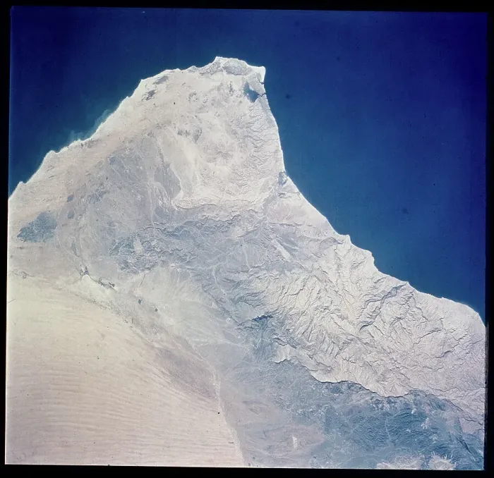 Framed Print : Eastern Tip of Arabian Peninsula Framed Print : Eastern Tip of Arabian Peninsula