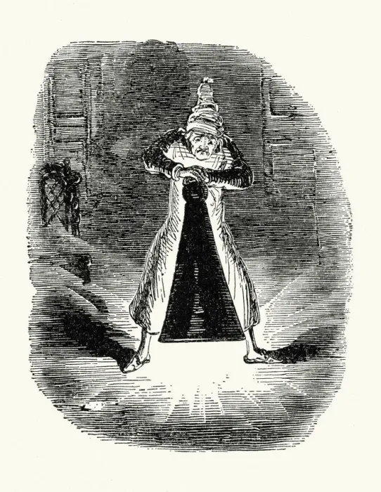 Framed Print : Ebenezer Scrooge Framed Print : Ebenezer Scrooge