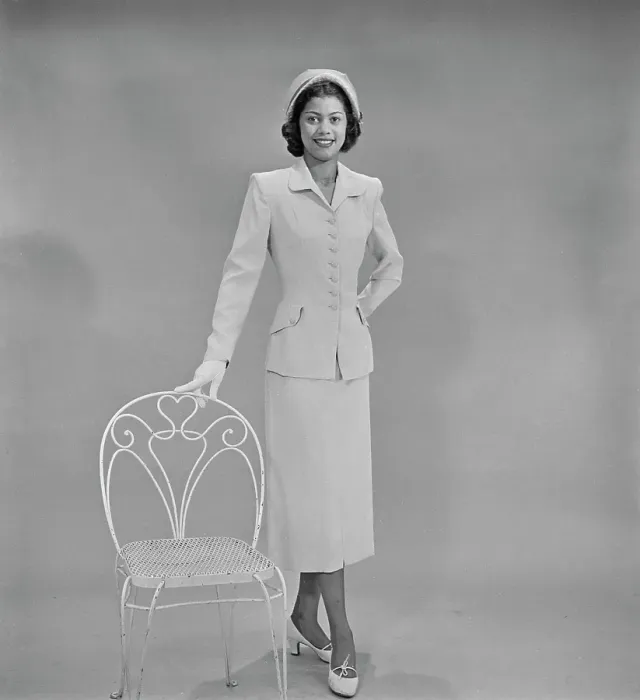 Framed Print : Ebony Magazine Fashion Shoot, 1951 Framed Print : Ebony Magazine Fashion Shoot, 1951