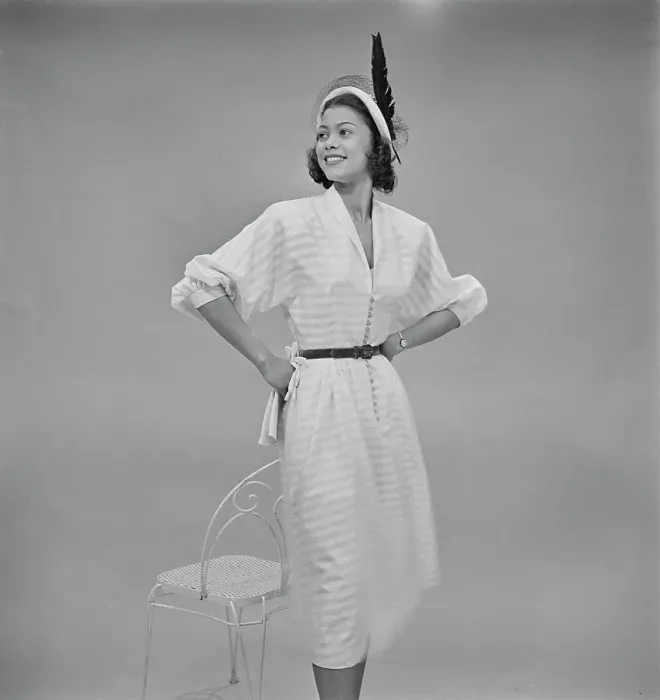 Framed Print : Ebony Magazine Fashion Shoot, 1951 Framed Print : Ebony Magazine Fashion Shoot, 1951