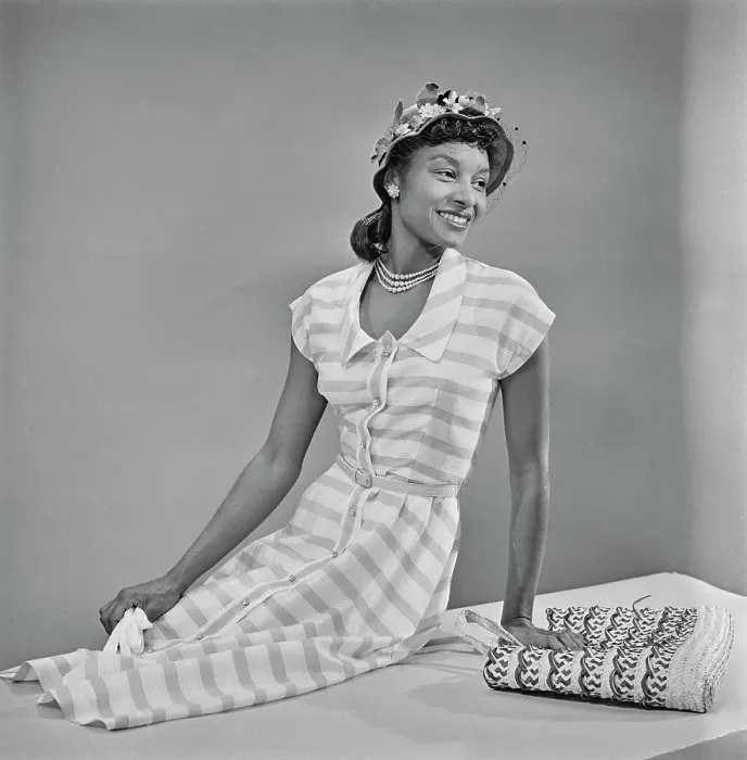 Framed Print : Ebony Magazine Fashion Shoot, 1951 Framed Print : Ebony Magazine Fashion Shoot, 1951