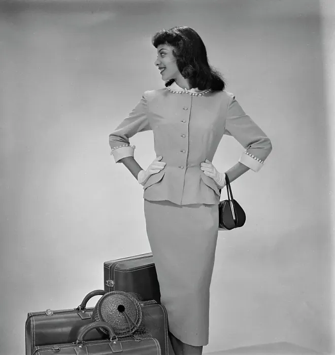 Framed Print : Ebony Magazine Fashion Shoot, 1951 Framed Print : Ebony Magazine Fashion Shoot, 1951