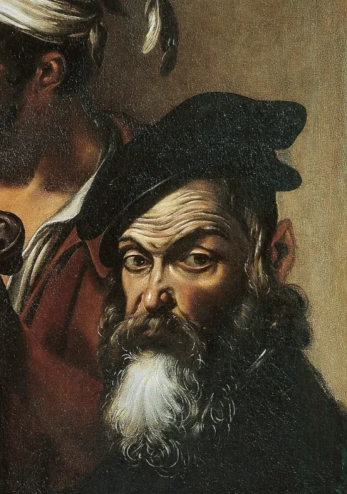 Framed Print : Ecce Homo, by Merisi Michelangelo known as Caravaggio, 17th Century, 1605, oil on canvas, cm 128 x 103 Framed Print : Ecce Homo, by Merisi Michelangelo known as Caravaggio, 17th Century, 1605, oil on canvas, cm 128 x 103